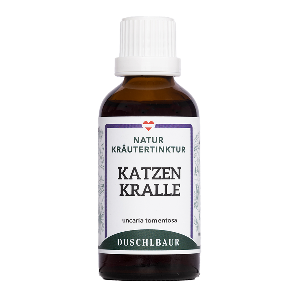 Katzenkralle (Uncaria tomentosa) — Liane aus dem Amazonasgebiet und Katzenkralle Tinktur von Kräutertinkturen Duschlbaur