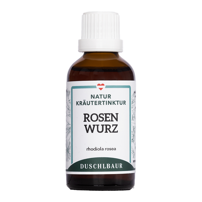 Adaptogene Pflanzen als Tinkturen: Rosenwurz, Ginseng und Taigawurzel von Kräutertinkturen Duschlbaur