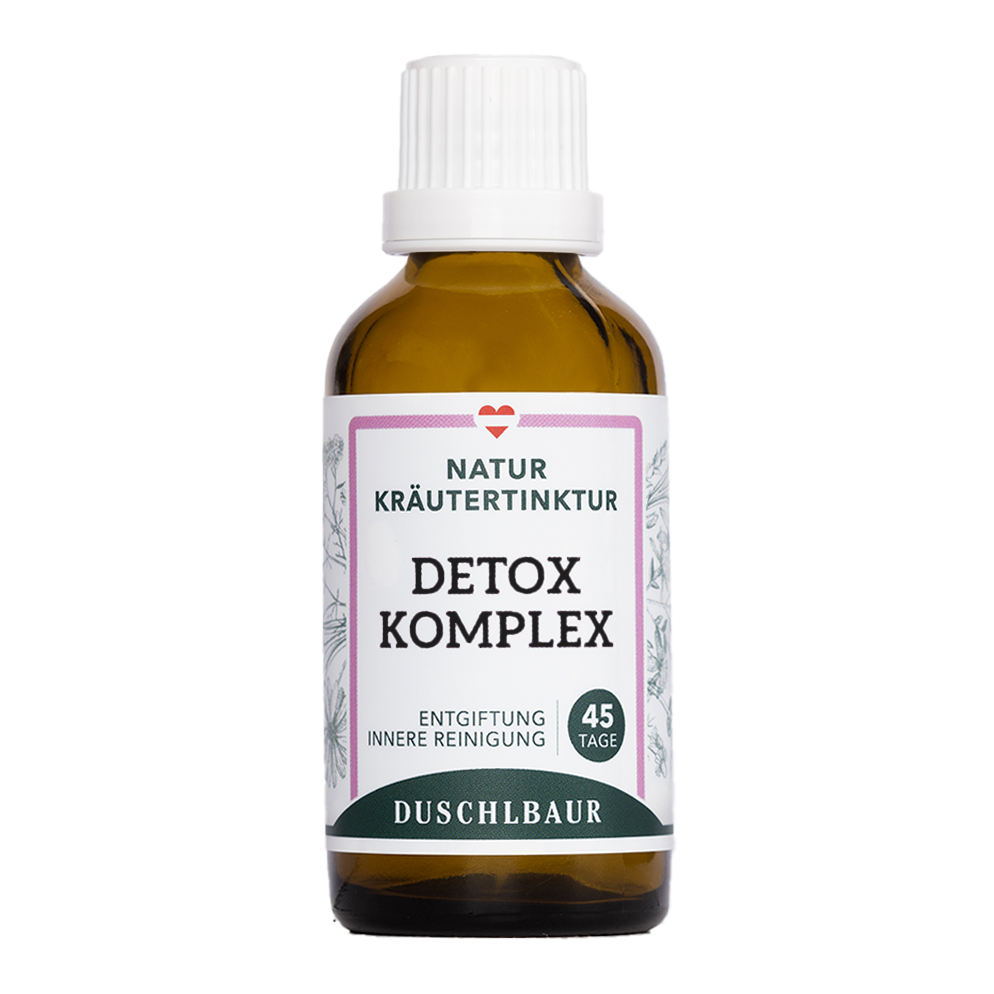 Detox Komplex Tinktur - für Entgiftung, Detox und Reinigung - 50ml