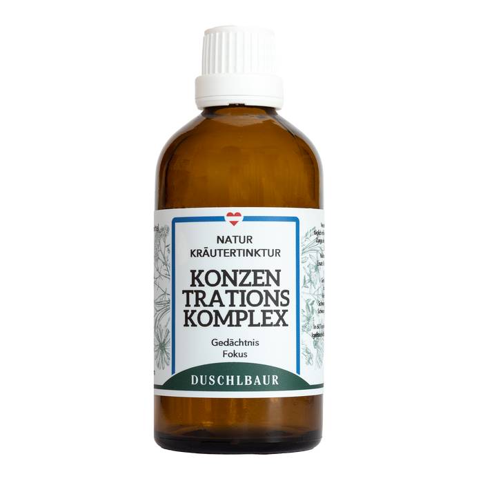 Konzentrations Komplex - für Gedächtnis und Fokus 50/100 ml