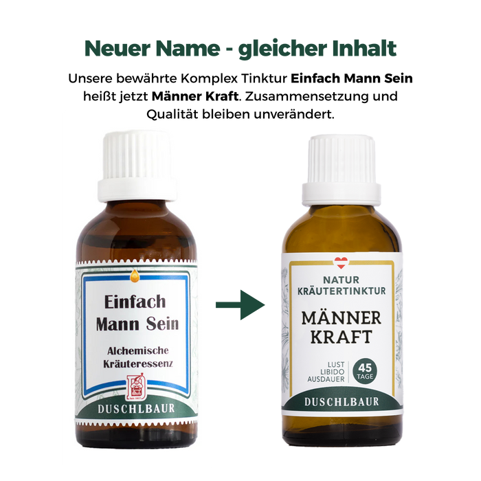 Männerkraft Tinktur - für deine männliche Kraft - 50ml