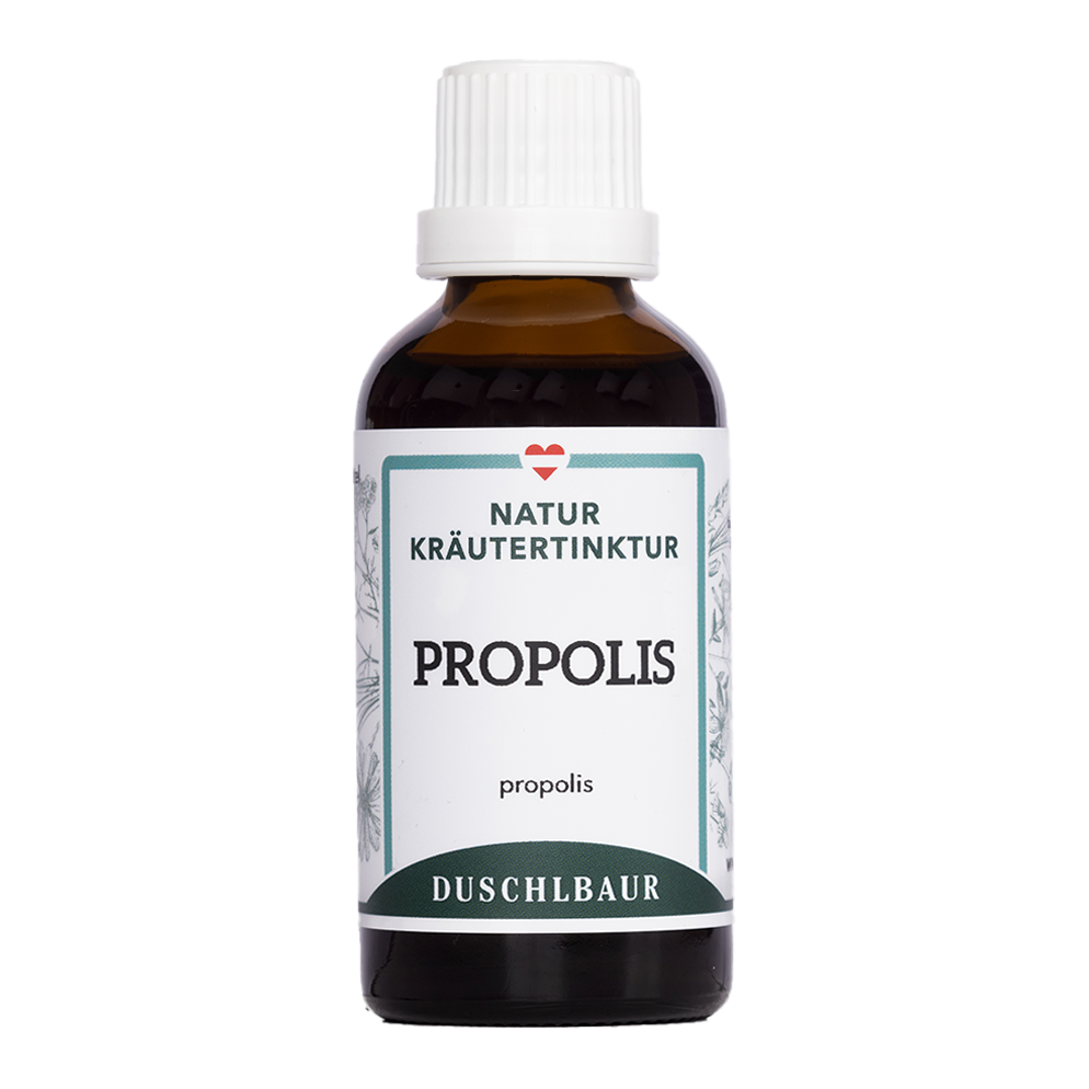 Propolis drops from bee resin