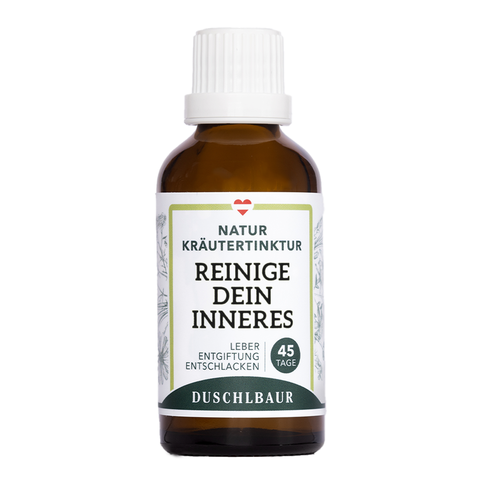 Reinige Dein Inneres Tinktur - für Entgiftung, Entschlackung und Leber - 50ml