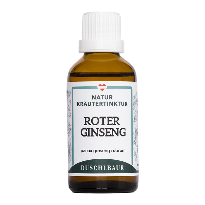 Roter Ginseng Tinktur - panax ginseng rubrum