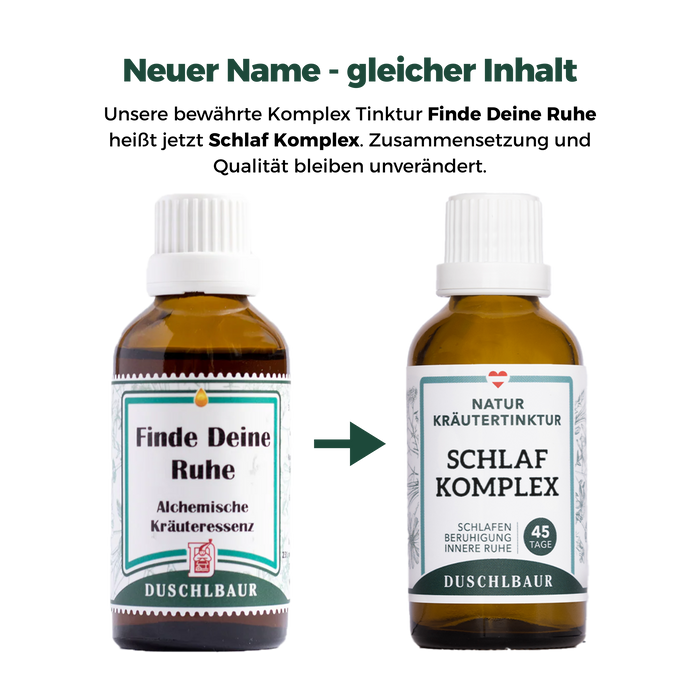 Schlaf Komplex Tinktur - für erholsamen Schlaf